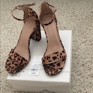 Cheetah Print Heels